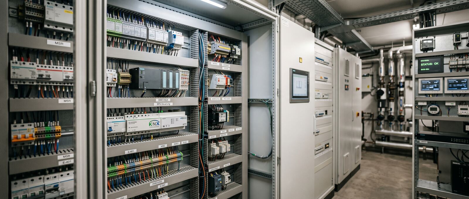 8 Industrieelektriker für Produktionslinie